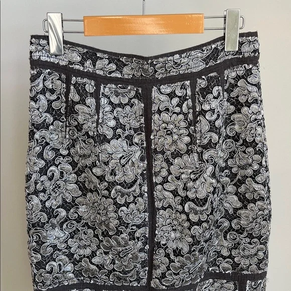 Proenza Schouler Metalic Lace Midi Skirt - Picture 7 of 12